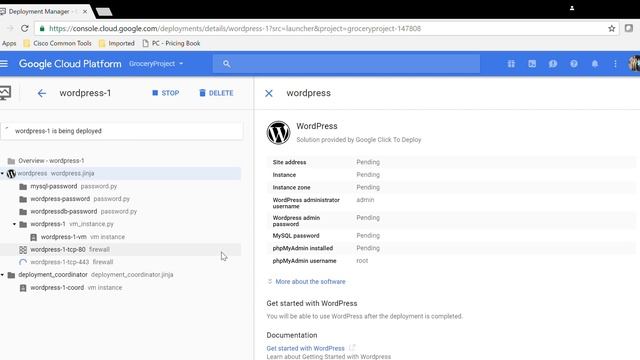 Installing wordpress on Google cloud Hosting in 2 mins смотреть онлайн