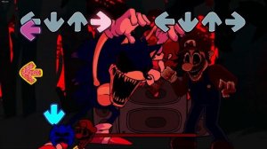 Friday Night Funkin' - Hill Of The Void But It's Sonic.EXE VS Mario.EXE (My Cover) FNF MODS