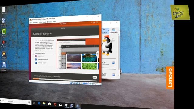 Installation of Ubuntu 18.04 on Oracle VirtualBox смотреть онлайн