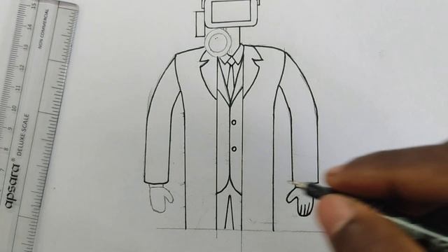 How To Draw Cameraman | Cameraman Drawing | Skibidi Toilet