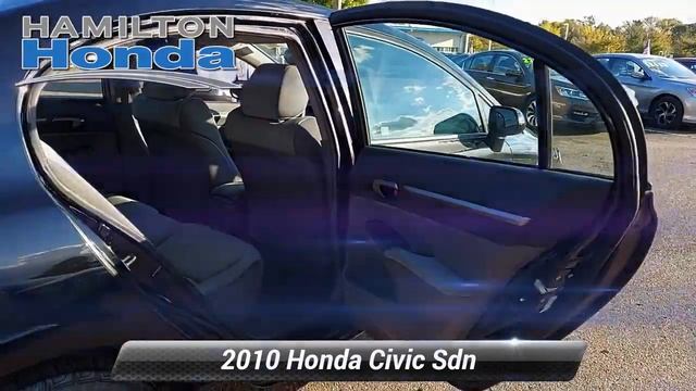 Used 2010 Honda Civic Sdn EX, Hamilton Township, NJ 29254T смотреть онлайн
