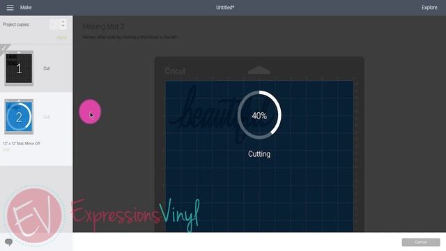 New To Vinyl - How to use Glitter Adhesive Vinyl смотреть онлайн