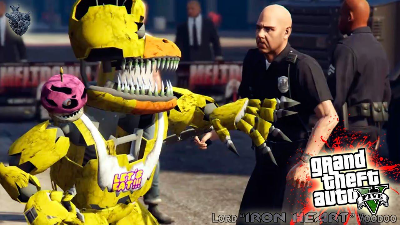 ГТА 5 МОДЫ! АНИМАТРОНИКИ FNAF ПРОТИВ ТАЙНОГО МИРОВОГО ПОРЯДКА! ВИДЕО ОБЗОР МОДОВ GTA V! GTA 5 MODS смотреть онлайн