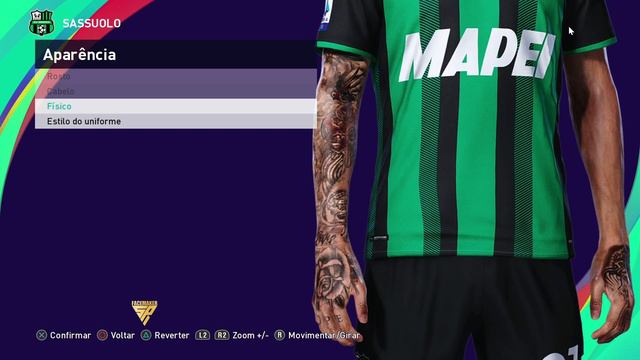 Scamacca + Tattoo Compatível com todos Patchs - Pes2021 смотреть онлайн