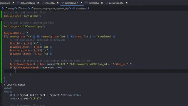Accepting Payments for Multiple Items with PayPal in PHP смотреть онлайн