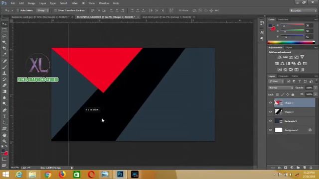 HOW TO DESIGN BUSINESS CARD IN PHOTOSHOP CS4,CS5,CS6,CC FRONT смотреть онлайн