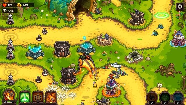 Магматический Дракон - Мургла! - Kingdom Rush Vengeance # 14 Андроид Игры смотреть онлайн