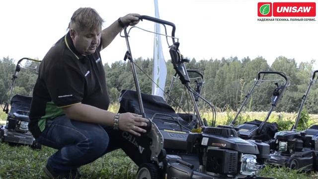 Профессиональные газонокосилки Caiman IXO и Ferro смотреть онлайн