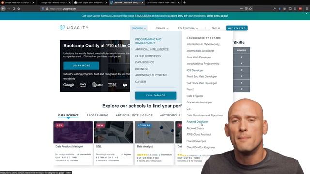 Google Career Certificates | Replacing College Degrees, Coding Bootcamps & Self Taught Sites? смотреть онлайн