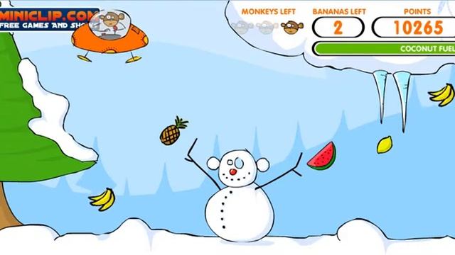 Monkey Lander! walkthrough смотреть онлайн