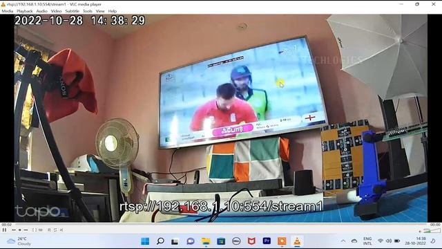 How to view & save Tapo camera live stream on PC/Laptop VLC Player through RTSP stream смотреть онлайн