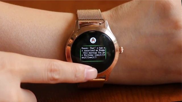 KingWear Smartwatch Women's Sports Smart Watch Fitness Bracelet For iOS Android смотреть онлайн