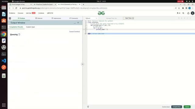 Print Elements of Array | Python | Practice Problem | Array School | #8 смотреть онлайн