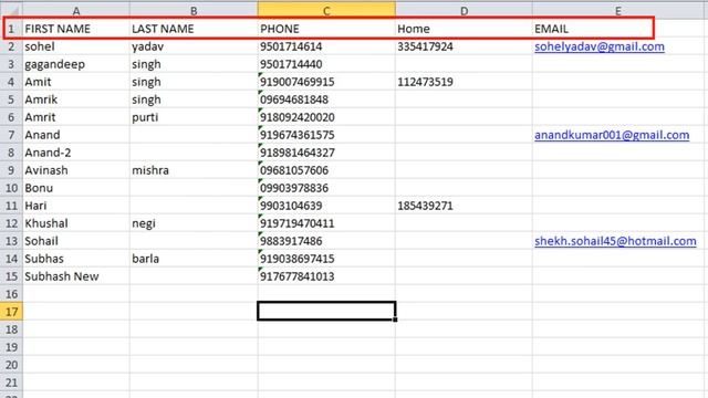 How to convert from Excel to Vcard or .vcf file [Narration] смотреть онлайн