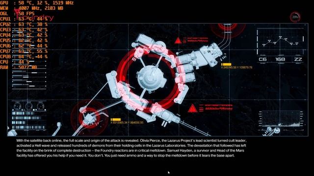 i7 860+Msi Geforce GTX 1060 gaming 3gb - DOOM test FPS смотреть онлайн