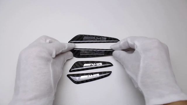Комплект защитных наклеек на двери Mercedes-Benz AMG карбон 4 шт смотреть онлайн
