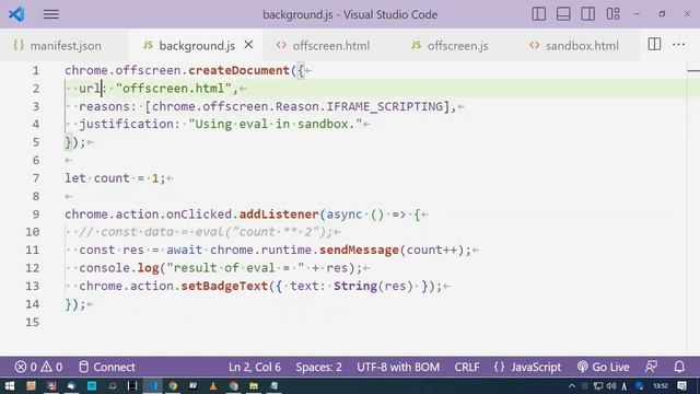 How to make Chrome Extension 77 Using eval in sandbox смотреть онлайн