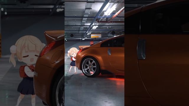 Огненный Nissan 350z отлично вписался в этот тренд?? #авто #диски #тюнинг #шины #казань #nissan смотреть онлайн