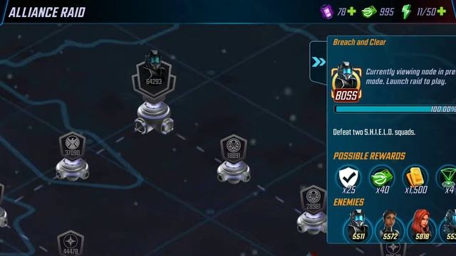 Level 40 Raid Battlemap w/ Boss Node Details смотреть онлайн