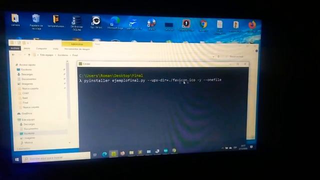 Compilando nuestro programa con pyinstaller . Compilar en .exe nuestro scrips.py. creado en Python. смотреть онлайн