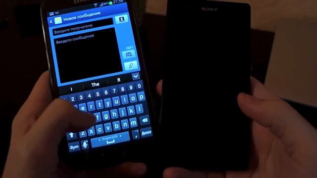 Samsung Galaxy Note 2 vs Sony Xperia Z часть 2 смотреть онлайн