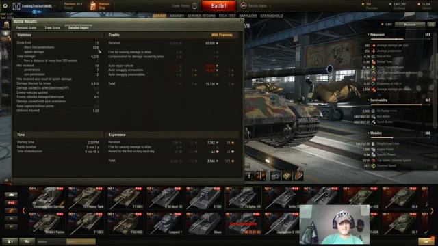 world of tanks, vk 72.01k vs Pz.Kpfw. VII comparison whats better. смотреть онлайн