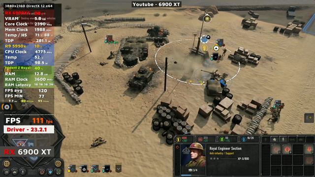 Company Of Heroes 3 | 6900 XT 5950X | 4K MAX GRAPHICS смотреть онлайн