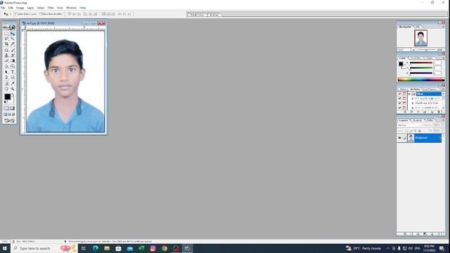 Create Passport Size Photos in Less than 2 Minutes in Telugu | Adobe Photoshop 2023 смотреть онлайн