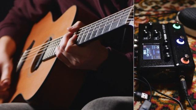 Фанк на одном аккорде (лупер + акустика)