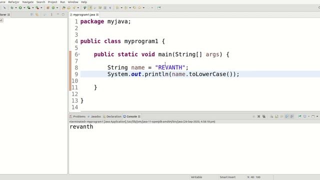 Tutorial 16 - String methods in java смотреть онлайн