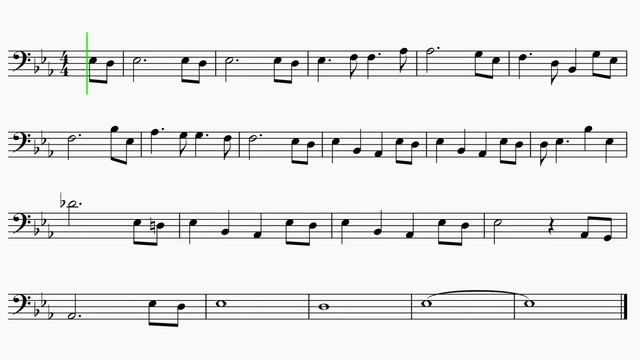 Trombone "Jurassic Park Theme" EASY Sheet Music смотреть онлайн