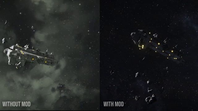 Better Space Engineers Graphics? Side by Side Comparison - Rendering Improved Mod смотреть онлайн