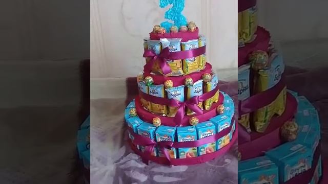 Торт из соков и барни моя работа смотреть онлайн