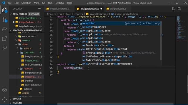 CRUD Tutorial using the MERN Stack - Portfolio Website - Image Redux State | Part 14 смотреть онлайн