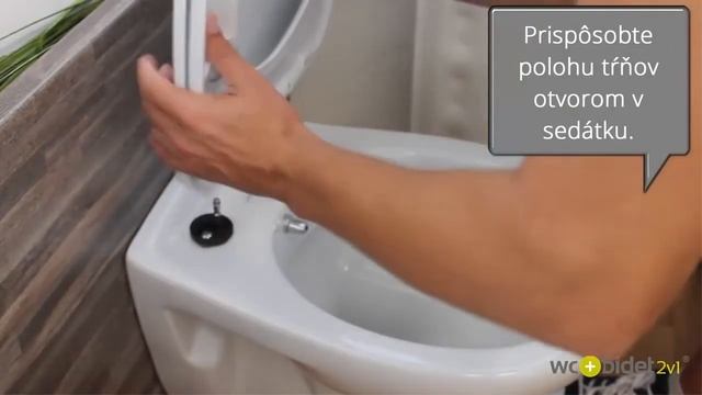 Creavit KC4020 Cinar монтаж крышки сидения с микролифтом. KC0703.01.0000E