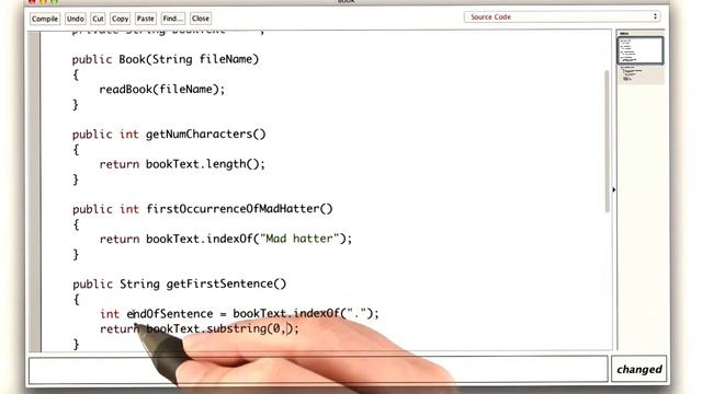 Get the First Sentence - Intro to Java Programming смотреть онлайн