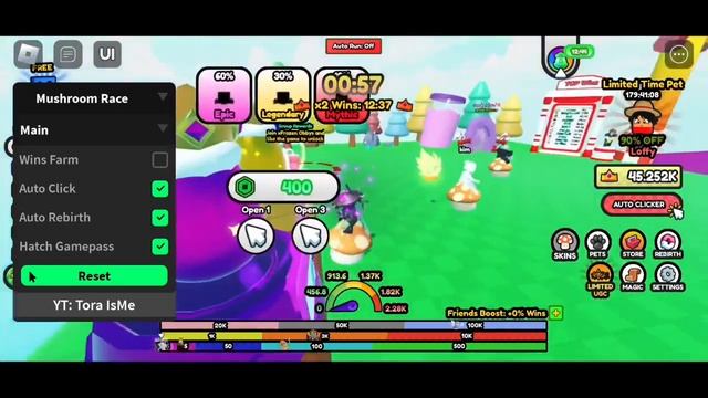 [FREE LIMITED UCG] Mushroom Race Script By: Tora isMe Super OP Ruined Crown (Roblox) смотреть онлайн