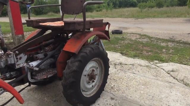 Мой минитрактор TZ-4K-14 , переделанный на жигулёвский двигатель. // My tractors TZ-4K-14. смотреть онлайн