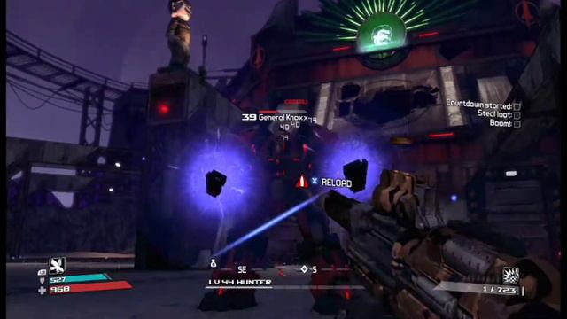 Borderlands DLC Secret Armory of General Knoxx Kill General Knoxx Second Attempt смотреть онлайн