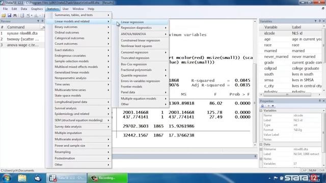 Analysis of covariance in Stata® смотреть онлайн