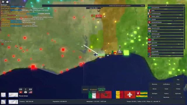 NORDIC GRANDMASTERS VS THE WHOLE SERVER | Rise of Nations Roblox смотреть онлайн