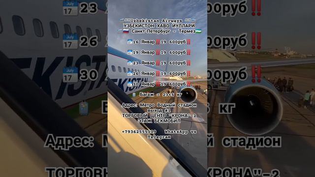 11.01.2024 Санкт-петербург Термез билет нархлари #рек #tojik #uzbek #bekmobil #акции #russia #rus смотреть онлайн