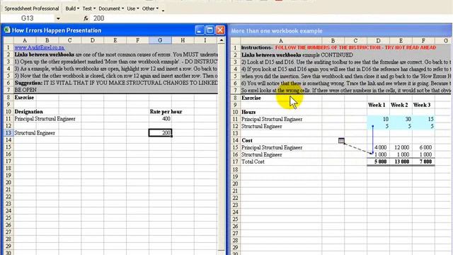 Linked Excel risks in Excel 2003- links seem to change on their own. смотреть онлайн