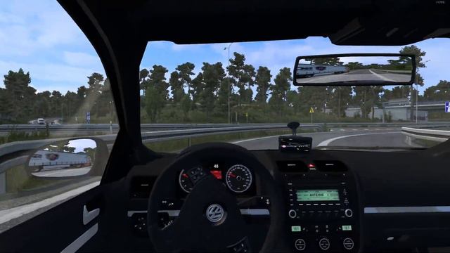 Volkswagen Golf 5 2008 | Euro Truck Simulator 2 1.49 | ProMods | Logitech G29+shifter смотреть онлайн