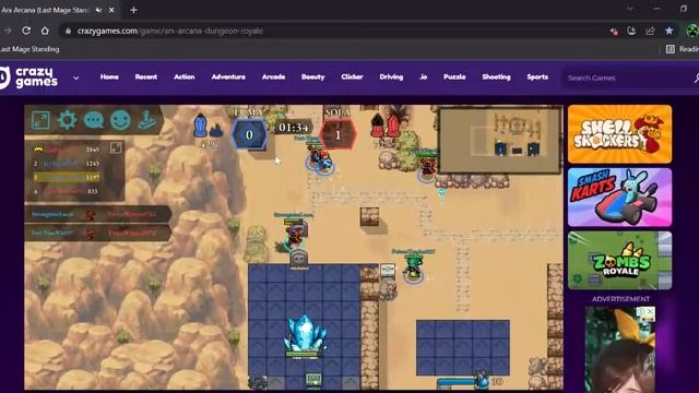 Game Error?! (Last Mage Standing: Destroy The Crystals) смотреть онлайн