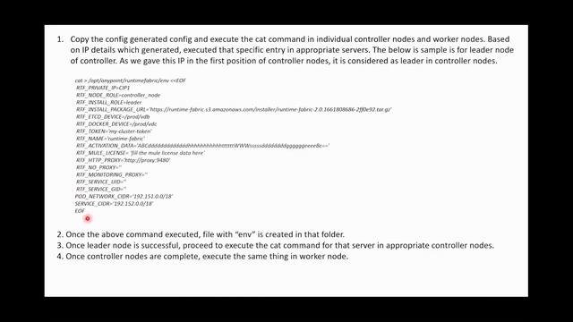 MuleSoft - Install Runtime Fabric in VMs - Steps - RTF смотреть онлайн