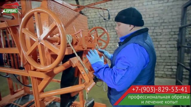 СКМ "Профи" - Станок для обрезки копыт КРС (инструкция) смотреть онлайн