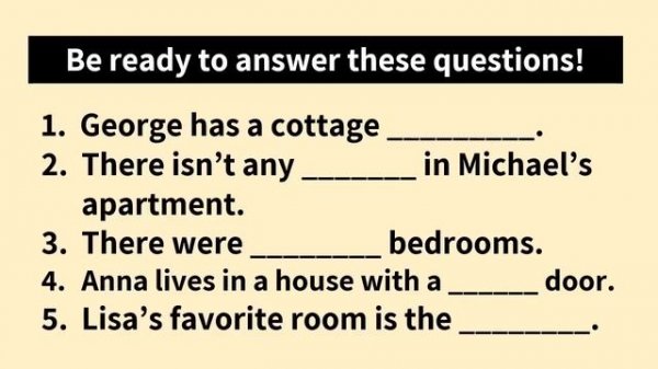 A2 Listening Test | English Listening Test