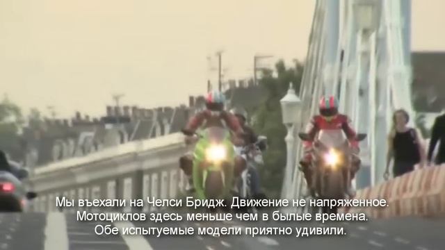 MCN Roadtest. Kawasaki 250R Ninja V Hyosung GT250R (рус. субтитры)