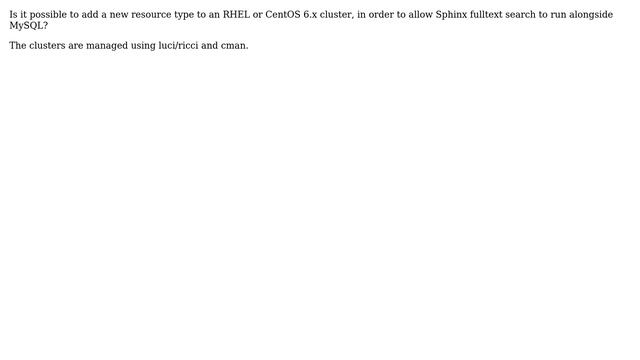 DevOps & SysAdmins: Sphinx search on RHEL / CentOS MySQL cluster смотреть онлайн